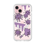 スリムプロテクションプレミアムケース with MagSafe［ PAINTING SMILE Purple ］