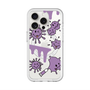スリムプロテクションプレミアムケース with MagSafe［ PAINTING SMILE Purple ］