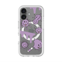 スリムプロテクションプレミアムケース with MagSafe［ PAINTING SMILE Purple ］