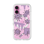 スリムプロテクションプレミアムケース with MagSafe［ PAINTING SMILE Purple ］