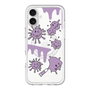 スリムプロテクションプレミアムケース with MagSafe［ PAINTING SMILE Purple ］
