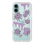 スリムプロテクションプレミアムケース with MagSafe［ PAINTING SMILE Purple ］