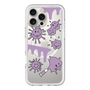 スリムプロテクションプレミアムケース with MagSafe［ PAINTING SMILE Purple ］