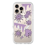 スリムプロテクションプレミアムケース with MagSafe［ PAINTING SMILE Purple ］