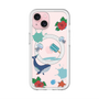 スリムプロテクションプレミアムケース with MagSafe［ DRAWING PAPER Blue ］