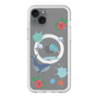スリムプロテクションプレミアムケース with MagSafe［ DRAWING PAPER Blue ］