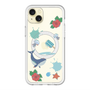 スリムプロテクションプレミアムケース with MagSafe［ DRAWING PAPER Blue ］
