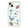 スリムプロテクションプレミアムケース with MagSafe［ DRAWING PAPER Blue ］