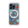 スリムプロテクションプレミアムケース with MagSafe［ DRAWING PAPER Blue ］