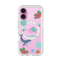スリムプロテクションプレミアムケース with MagSafe［ DRAWING PAPER Blue ］