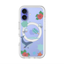 スリムプロテクションプレミアムケース with MagSafe［ DRAWING PAPER Blue ］