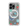 スリムプロテクションプレミアムケース with MagSafe［ DRAWING PAPER Blue ］