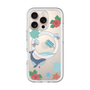 スリムプロテクションプレミアムケース with MagSafe［ DRAWING PAPER Blue ］