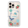 スリムプロテクションプレミアムケース with MagSafe［ DRAWING PAPER Blue ］