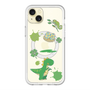スリムプロテクションプレミアムケース with MagSafe［ DRAWING PAPER Green ］