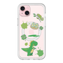 スリムプロテクションプレミアムケース with MagSafe［ DRAWING PAPER Green ］
