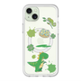 スリムプロテクションプレミアムケース with MagSafe［ DRAWING PAPER Green ］