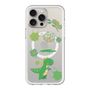 スリムプロテクションプレミアムケース with MagSafe［ DRAWING PAPER Green ］