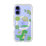 スリムプロテクションプレミアムケース with MagSafe［ DRAWING PAPER Green ］