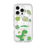 スリムプロテクションプレミアムケース with MagSafe［ DRAWING PAPER Green ］