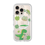 スリムプロテクションプレミアムケース with MagSafe［ DRAWING PAPER Green ］