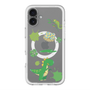 スリムプロテクションプレミアムケース with MagSafe［ DRAWING PAPER Green ］