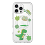 スリムプロテクションプレミアムケース with MagSafe［ DRAWING PAPER Green ］