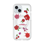 スリムプロテクションプレミアムケース with MagSafe［ DRAWING PAPER Red ］