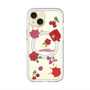 スリムプロテクションプレミアムケース with MagSafe［ DRAWING PAPER Red ］