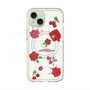 スリムプロテクションプレミアムケース with MagSafe［ DRAWING PAPER Red ］