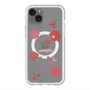 スリムプロテクションプレミアムケース with MagSafe［ DRAWING PAPER Red ］