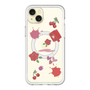 スリムプロテクションプレミアムケース with MagSafe［ DRAWING PAPER Red ］
