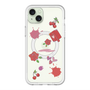 スリムプロテクションプレミアムケース with MagSafe［ DRAWING PAPER Red ］