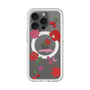 スリムプロテクションプレミアムケース with MagSafe［ DRAWING PAPER Red ］
