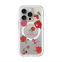 スリムプロテクションプレミアムケース with MagSafe［ DRAWING PAPER Red ］