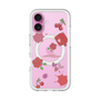スリムプロテクションプレミアムケース with MagSafe［ DRAWING PAPER Red ］