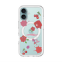 スリムプロテクションプレミアムケース with MagSafe［ DRAWING PAPER Red ］