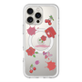 スリムプロテクションプレミアムケース with MagSafe［ DRAWING PAPER Red ］
