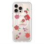 スリムプロテクションプレミアムケース with MagSafe［ DRAWING PAPER Red ］