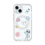 スリムプロテクションプレミアムケース with MagSafe［ DRAWING PAPER White ］