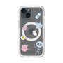 スリムプロテクションプレミアムケース with MagSafe［ DRAWING PAPER White ］