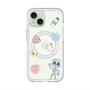 スリムプロテクションプレミアムケース with MagSafe［ DRAWING PAPER White ］