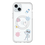 スリムプロテクションプレミアムケース with MagSafe［ DRAWING PAPER White ］