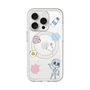 スリムプロテクションプレミアムケース with MagSafe［ DRAWING PAPER White ］