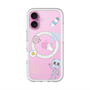 スリムプロテクションプレミアムケース with MagSafe［ DRAWING PAPER White ］