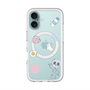 スリムプロテクションプレミアムケース with MagSafe［ DRAWING PAPER White ］