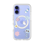 スリムプロテクションプレミアムケース with MagSafe［ DRAWING PAPER White ］