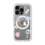 スリムプロテクションプレミアムケース with MagSafe［ DRAWING PAPER White ］