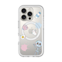 スリムプロテクションプレミアムケース with MagSafe［ DRAWING PAPER White ］