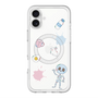 スリムプロテクションプレミアムケース with MagSafe［ DRAWING PAPER White ］